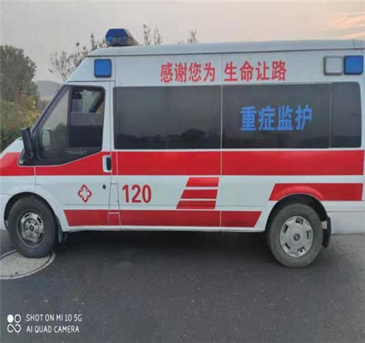 宁波救护车出租服务案例3